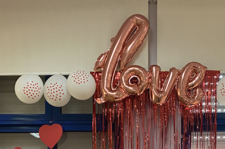 Biblioteca Escolar do Vale do Âncora já celebra o Dia de São Valentim